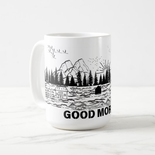 Mug Vol tranquille (Devant gauche)