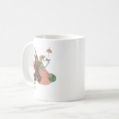 Mug Volaille bien habillée d'une queue de fée (Devant gauche)