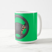 Mug Volant à motif zèbre (Devant droit)