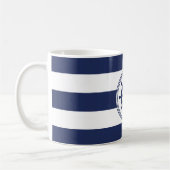 Mug Volant bleu marine Personnalisé (Gauche)