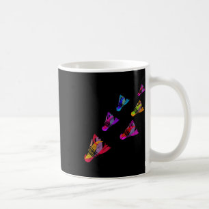 Mug Volant de badminton coloré Art Sports