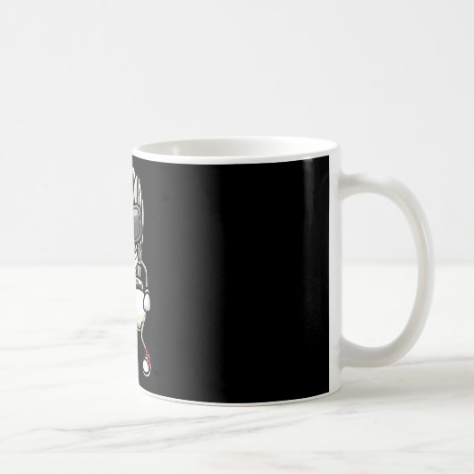 Mug Volant de badminton dansant (Droite)