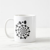 Mug Volant de badminton Love Team Player Coach (Gauche)