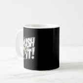Mug Volant de badminton Smash (Devant gauche)