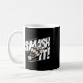 Mug Volant de badminton Smash (Gauche)
