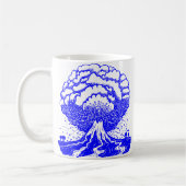 Mug Volcan - Bleu (Gauche)