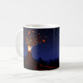 Mug Volcan de Noël (Devant gauche)