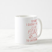Mug Volcan d'interruption (Devant droit)