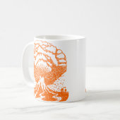 Mug Volcan - Orange (Devant gauche)
