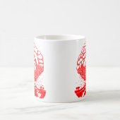 Mug Volcan - Rouge (Centre)