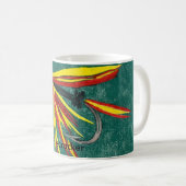 Mug Volée de truite classique "Firecracker" (Devant droit)