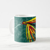 Mug Volée de truite classique "Firecracker" (Devant gauche)
