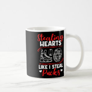 Mug Voler des cœurs comme je vole des palets Hockey su