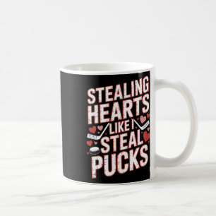 Mug Voler des cœurs comme je vole des palets Hockey Va