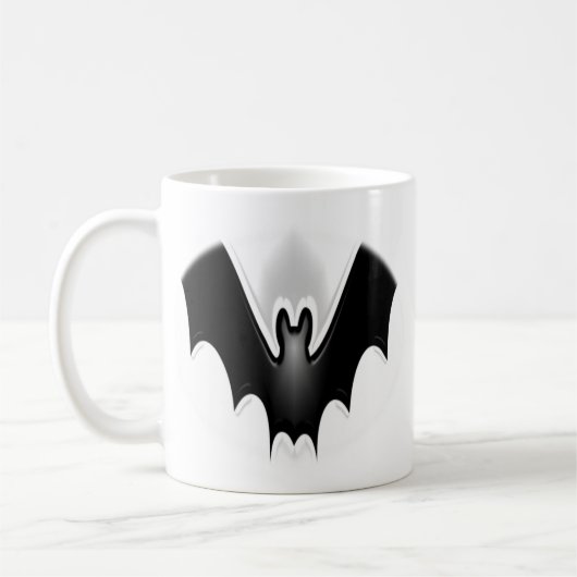 Mug Voler Funky Halloween chauve chauve Éffrayant (Gauche)