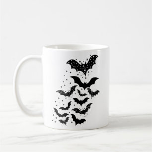 Mug Voler Halloween Galaxy chauves-souris et étoiles