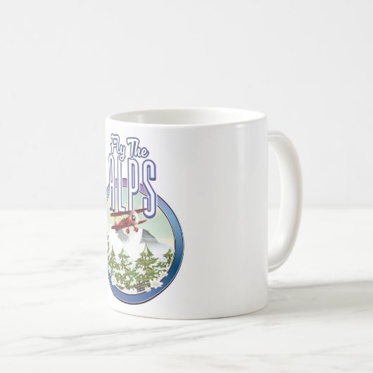 Mug Voler Les Alpes (Devant droit)