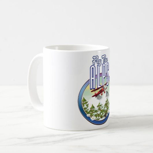 Mug Voler Les Alpes (Devant gauche)