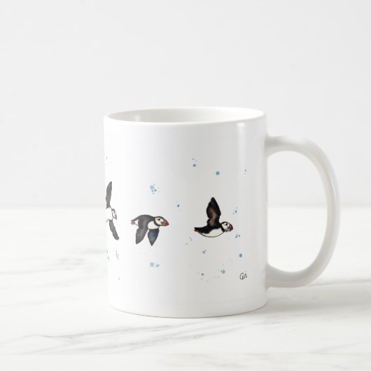 Mug Voler mignon de macareux (Droite)