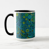 Mug Voler, pilonner la libellule en bleu (Gauche)