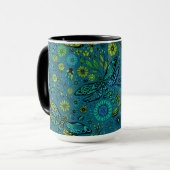 Mug Voler, pilonner la libellule en bleu (Devant gauche)