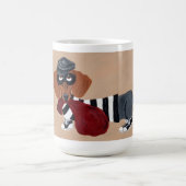 Mug Voleur de friandises pour teckel cambrioleur (Centre)