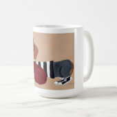 Mug Voleur de friandises pour teckel cambrioleur (Devant droit)