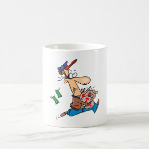 Mug Voleur volant de l'argent