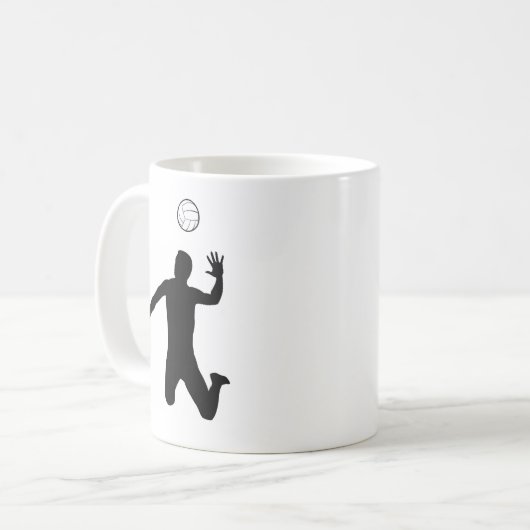 Mug volley-ball (Devant gauche)