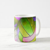 Mug Volley-ball Grungy Girl (Devant droit)