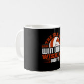 Mug Volley-ball - Les Six W's Work vont gagner (Devant gauche)