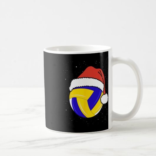 Mug Volley-ball Noël Bal Père Noël Casquette Noël Noël (Droite)