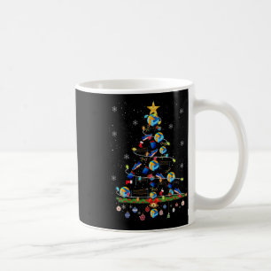 Mug Volley-ball Noël Lumières Arbre Funky Xmas Sports