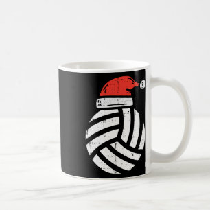 Mug Volley-ball Santa Hat Noël Noël Joueur sportif