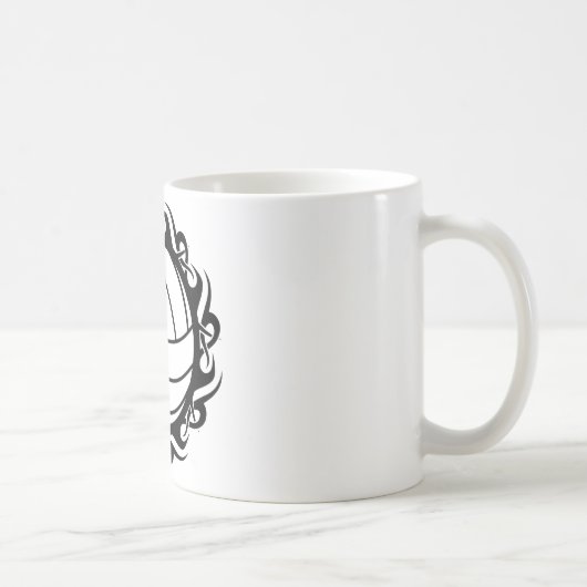 Mug volley-ball tribal (Droite)