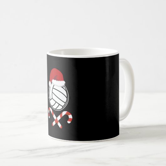 Mug Volley de Noël (Devant droit)