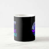 Mug Volleyball Bump Set Spike Repeat Blue Purple N (Centre)
