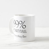 Mug Volleyball de 99% (Devant gauche)