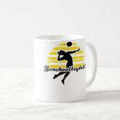 Mug Volleyball de plage (Devant droit)