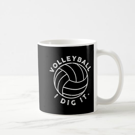 Mug Volleyball I Dig It Fun (Droite)