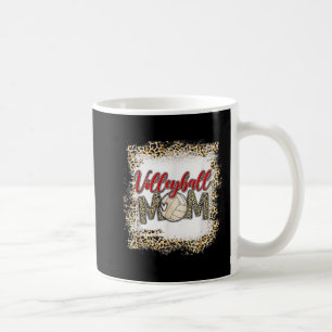 Mug Volleyball Maman Leopard Amusants Sport Ball Maman