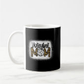 Mug Volleyball Maman Leopard Bleached Fun Fun Mother's (Gauche)