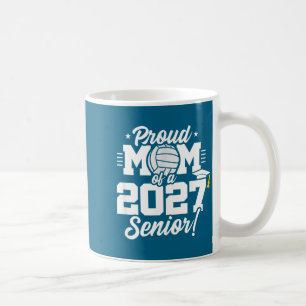Mug Volleyball minimal de la promotion 2027 au lycée