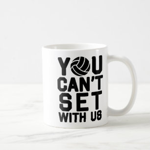 Mug Volleyball S pour filles - Vous ne pouvez pas joue
