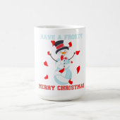 Mug Volleyball Snowman Joyeux Noël (Centre)