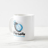 Mug VolleyChick tremblent (Devant gauche)