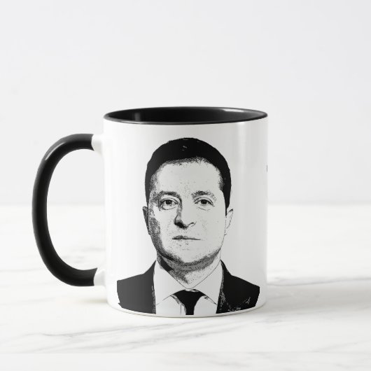 Mug Volodymyr Zelenskyy (Gauche)