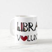 Mug Volontaire de bibliothèque (Devant gauche)