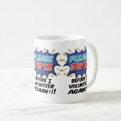 Mug Volontaire drôle (Devant droit)