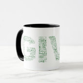 Mug Volontaire : Le plus grand cadeau se donne (Devant gauche)